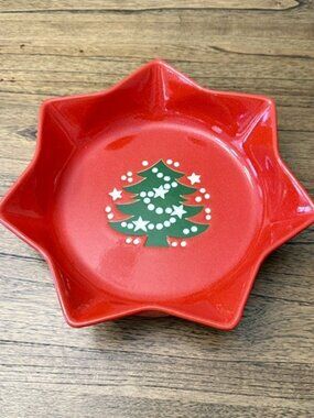 WAECHTERSBACH Christmas Tree Star-Shaped Bowl